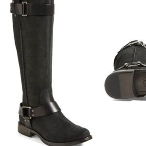UGG Dree Harness Black Boots